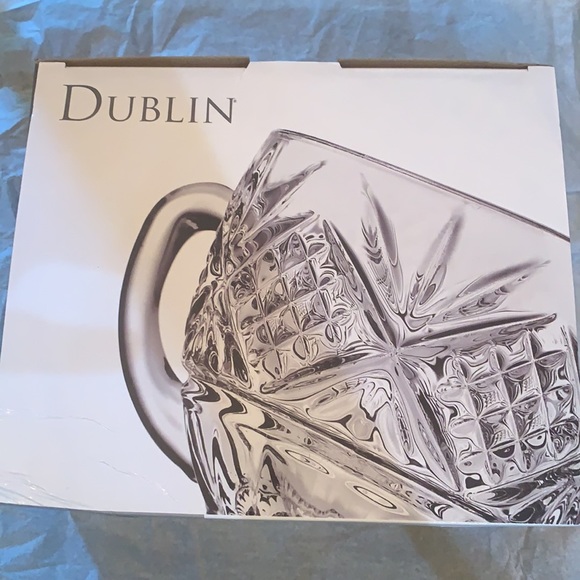 DUBLIN Dining Dublin Collection Set Of Four Coffe Mugs New Crystal